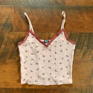 Floral Cropped Cami
